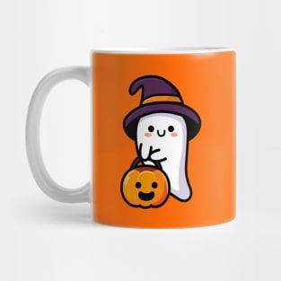 Mr Ghostintong in witch custome Mug